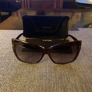 Tom Ford Irina Tortoise Sunglasses